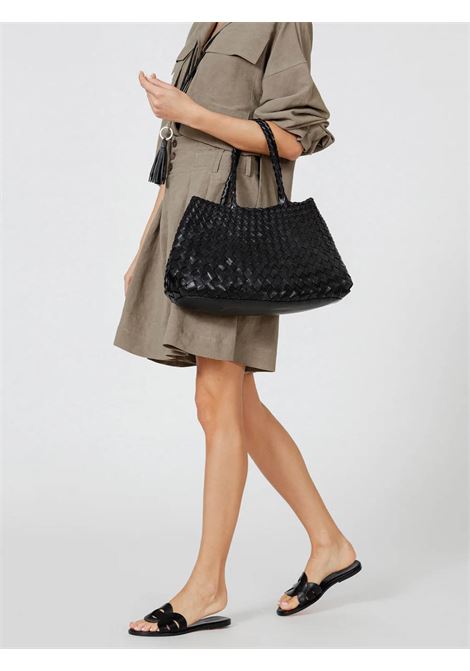 borsa santa croce big donna nera DRAGON DIFFUSION | DGW58892BLACK